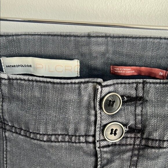 Pilcro High Rise Darted Skinny Jeans - 26 - Picture 8 of 11
